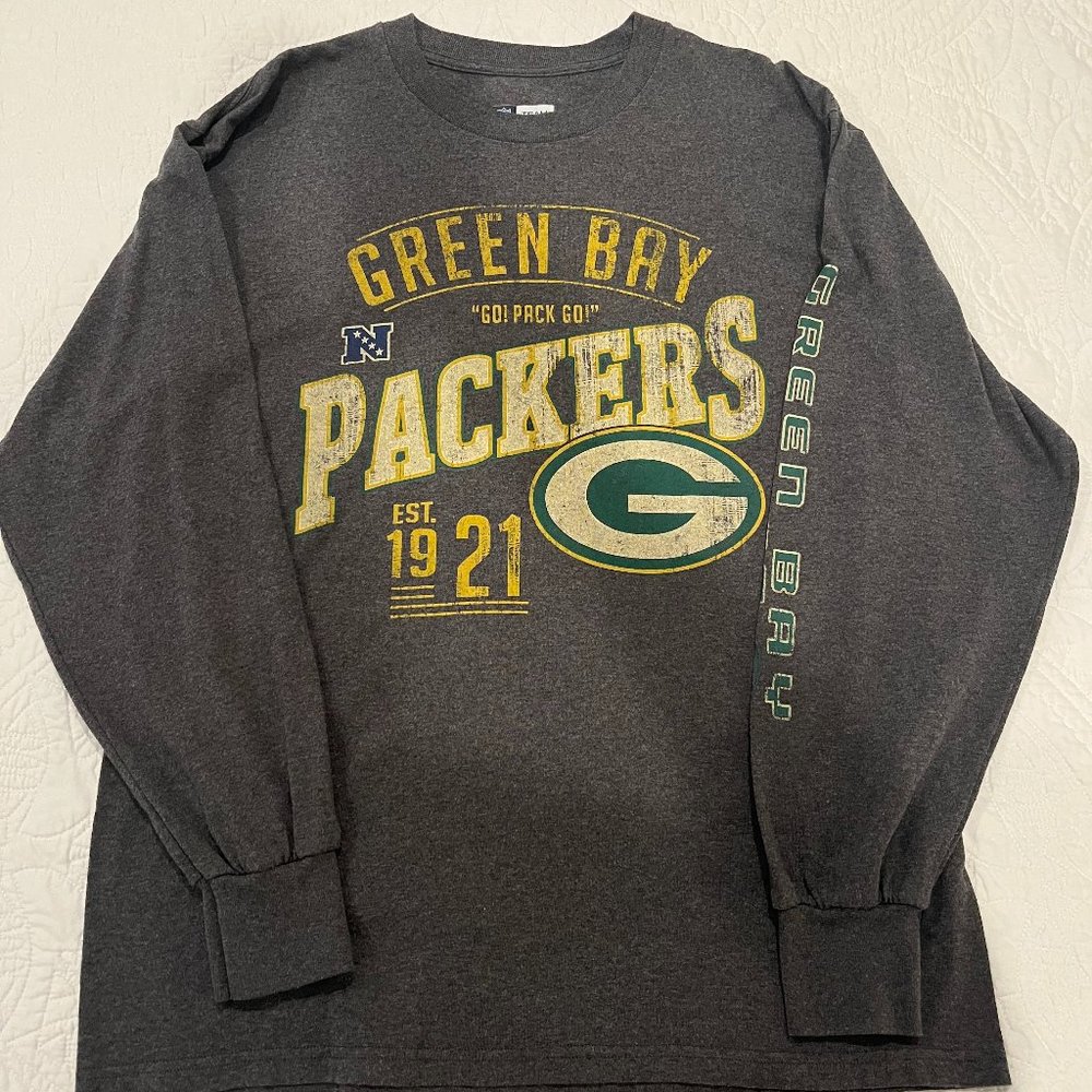 Men's L Packers long sleeve tshirt